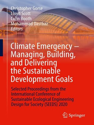 cover image of Climate Emergency – Managing, Building , and Delivering the Sustainable Development Goals